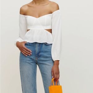 NWT🌟🌟 REFORMATION LARAINE top